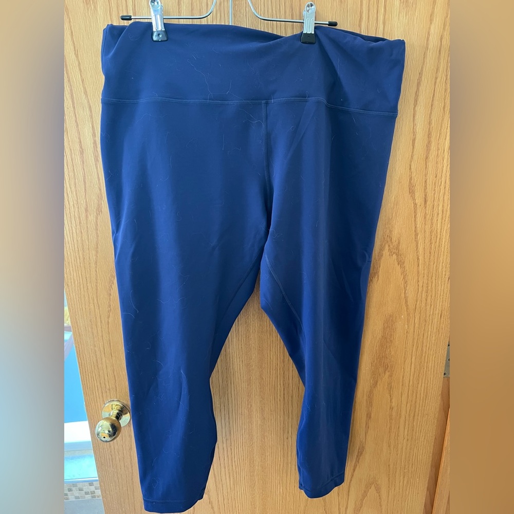 Lululemon Wunder Train High Rise 25” - Night Sea (Size 20)